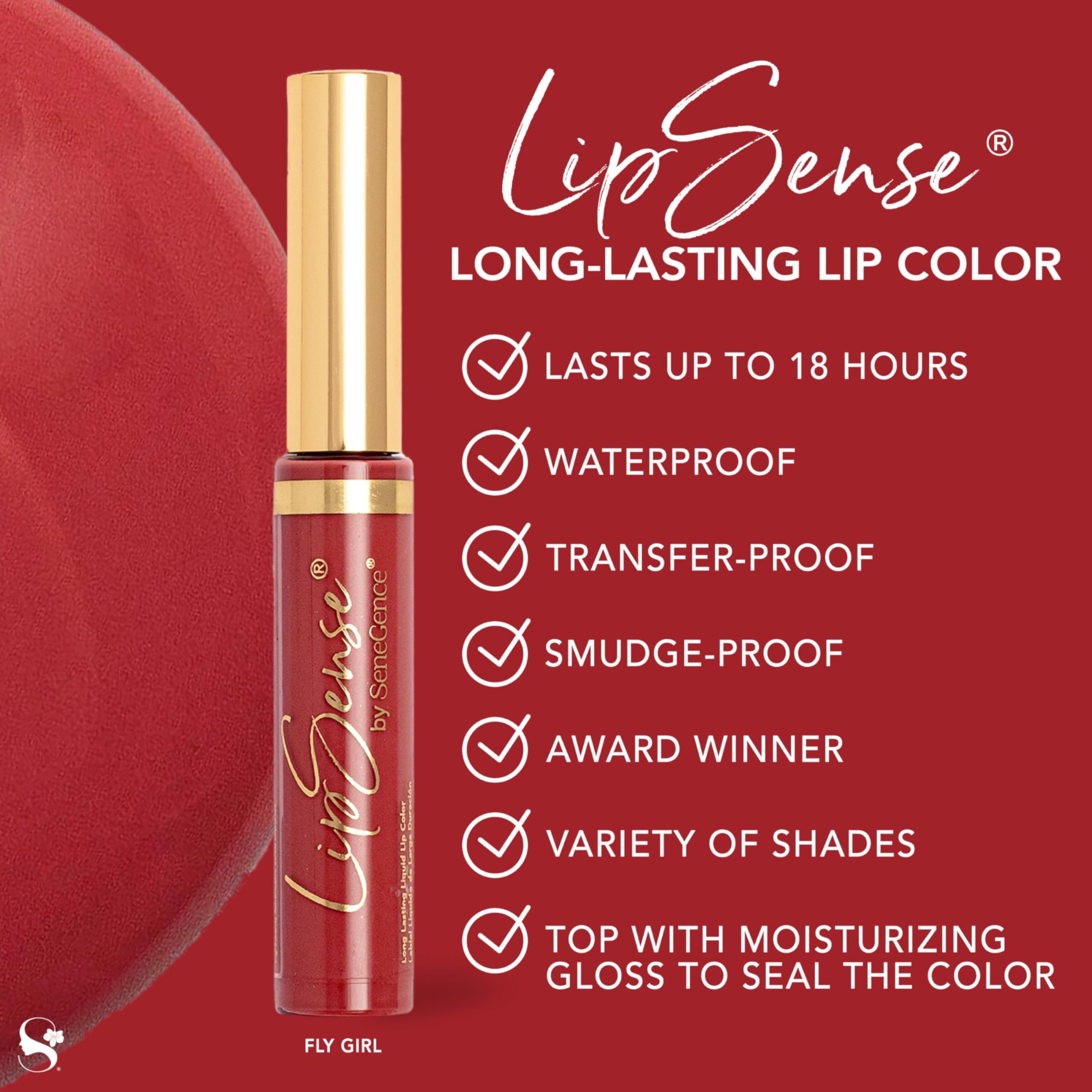SeneGence LipSense application guide for precise, streak-free color.