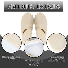 SENJUNSAFE EVA non-slip soles help prevent slips in bathrooms.