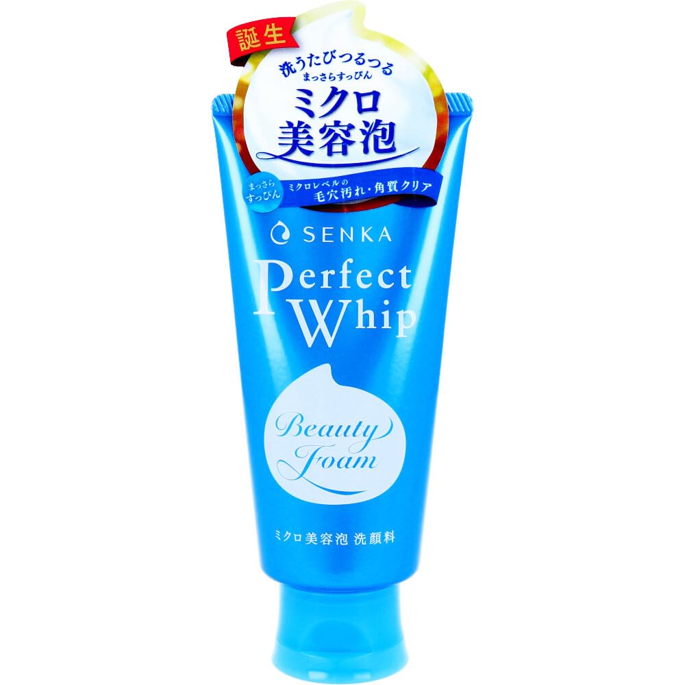 Senka Perfect Whip: textura gel refrescante para limpieza suave y rápida
