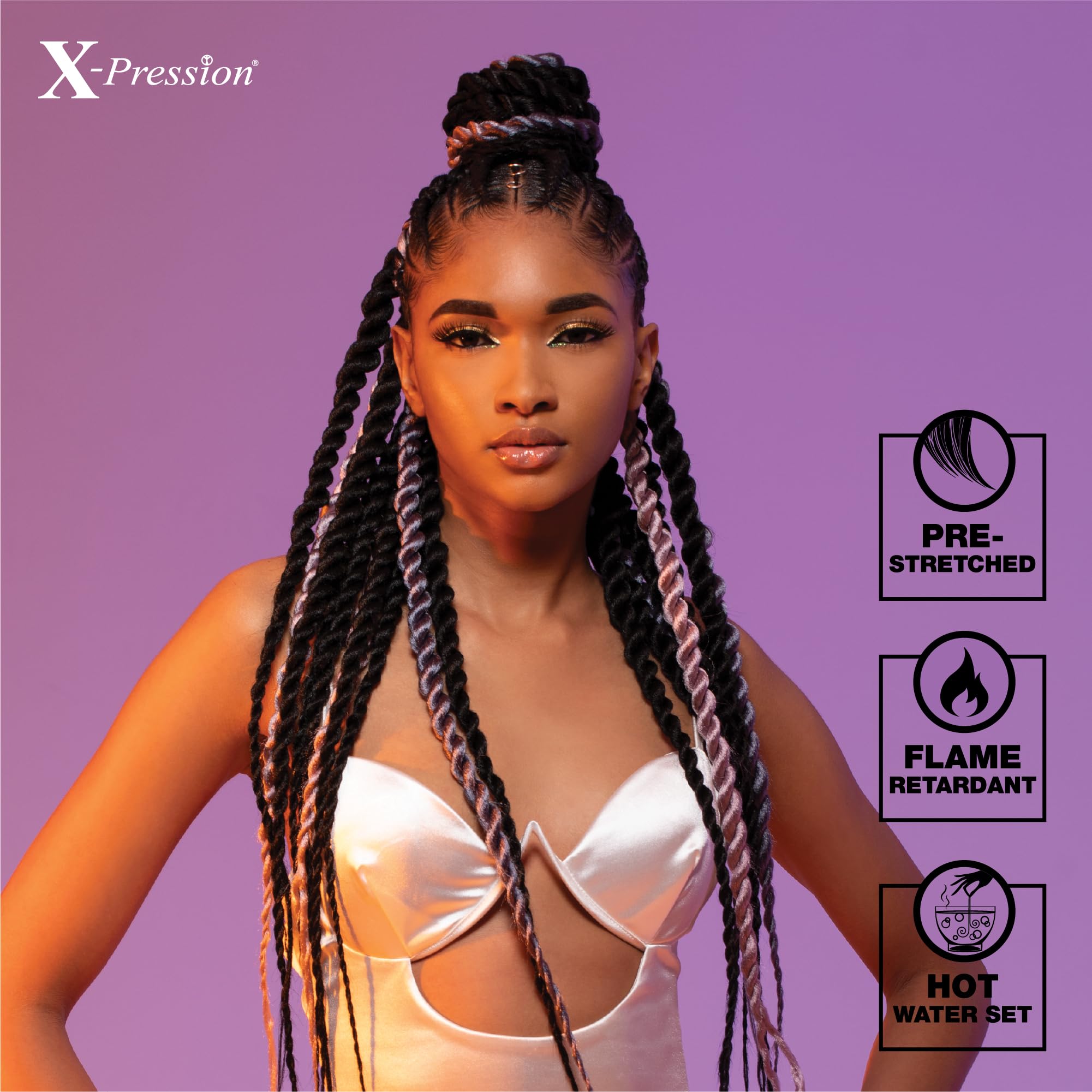 Sensationnel Afro twist with color options for personalization