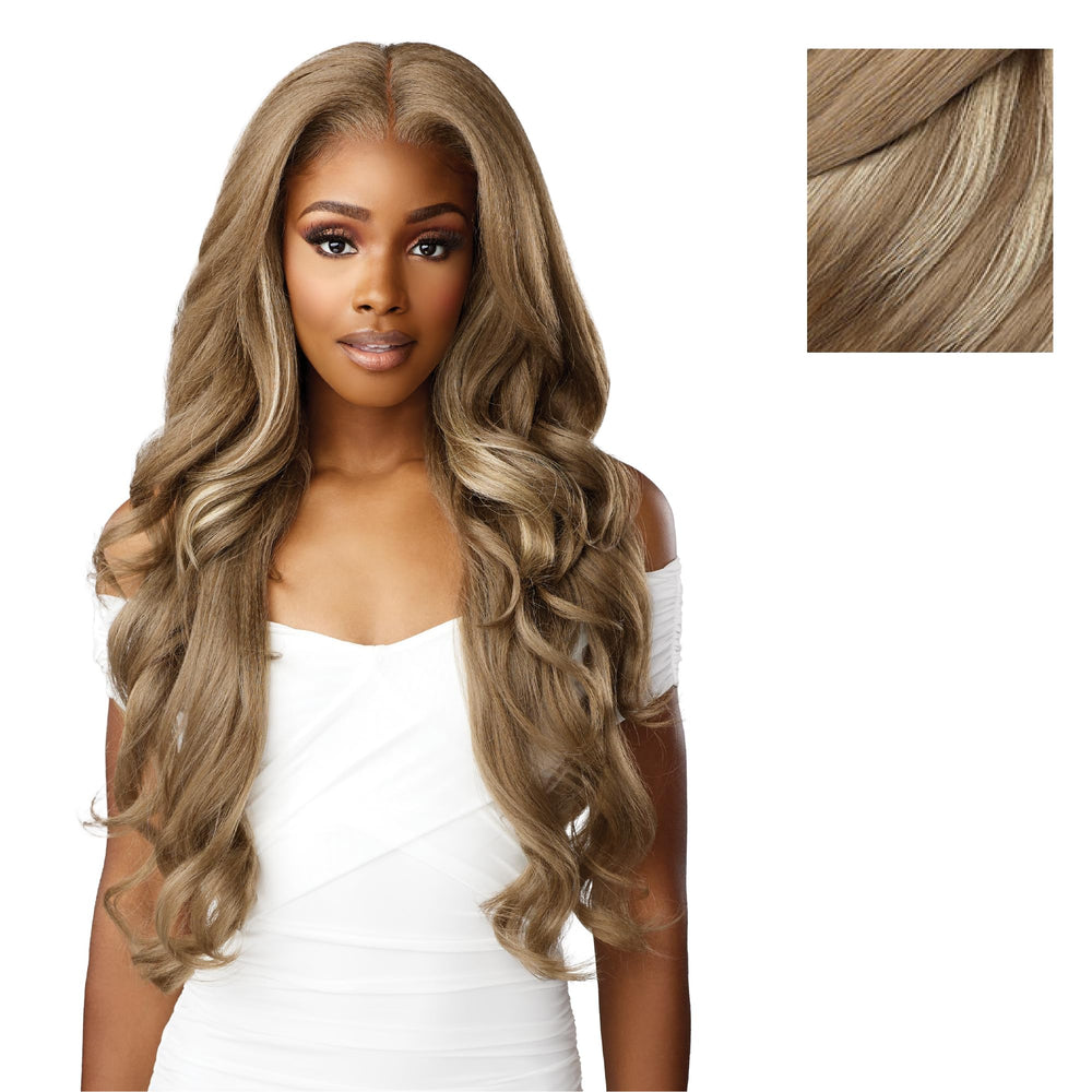 Sensationnel Bare Lace close-up shows thin lace for an invisible hairline