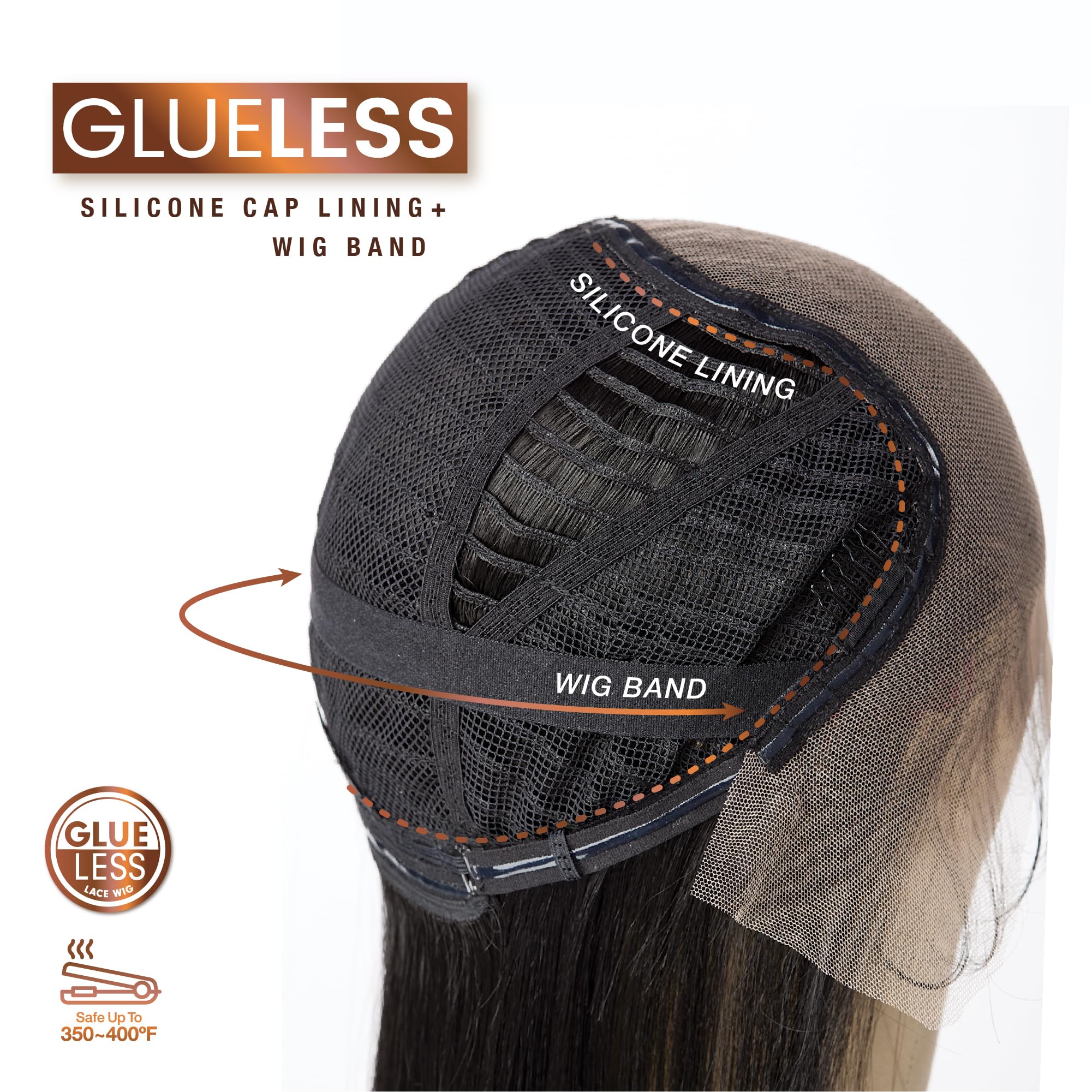 Sensationnel Bare Lace 13x6 wig in straight style for daily looks
