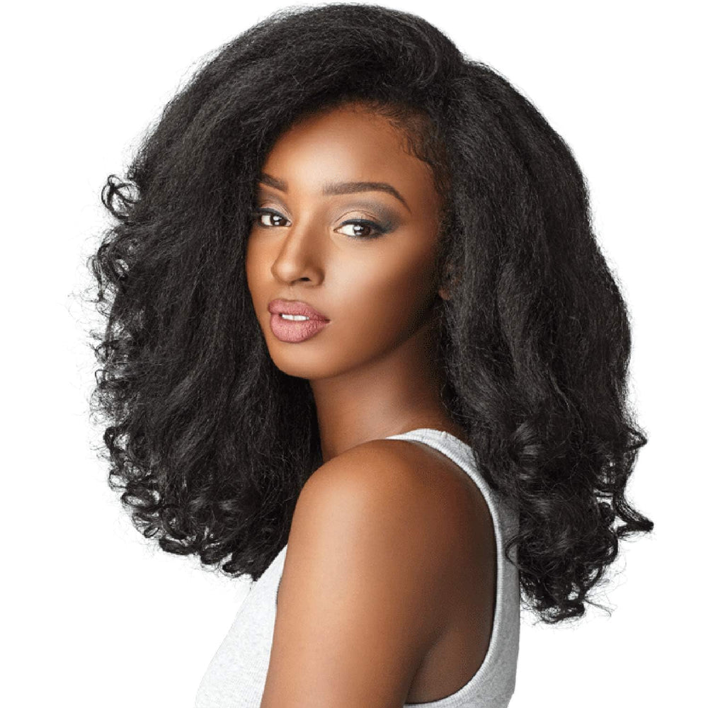 Sensationnel Curls Kinksandco heat-friendly fibers enable versatile styling