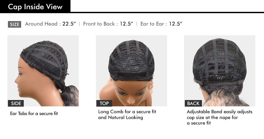 Sensationnel half wig curl types 3B-4C for versatile styling