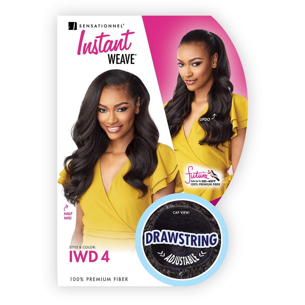 Sensationnel Instant Weave Synthetic Fiber close-up highlights heat-ready fibers