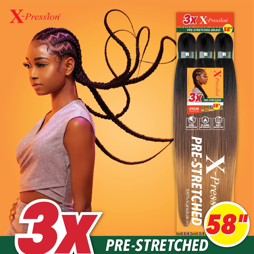 Sensationnel Kanekalon flame retardant braid for safe styling and fullness