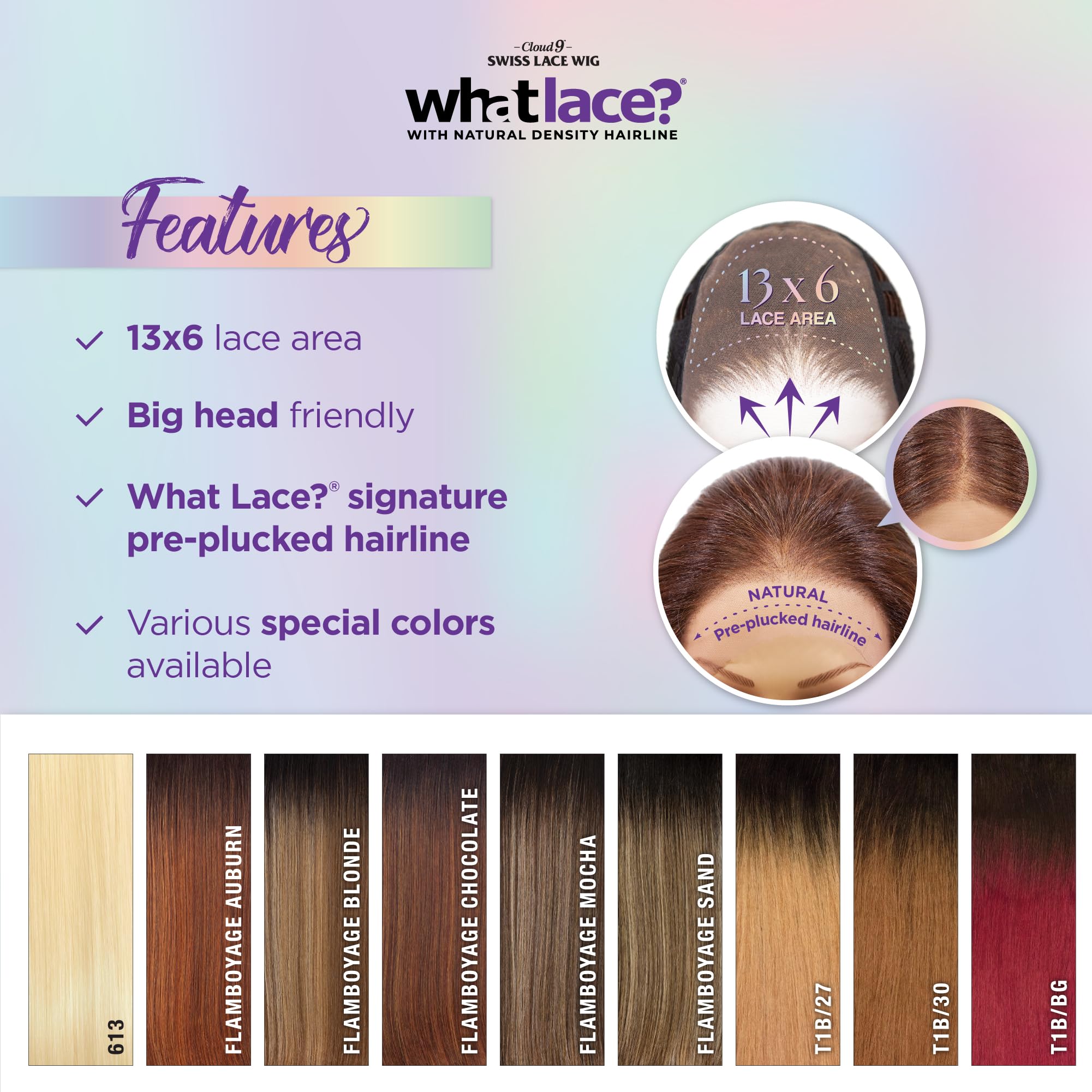 Sensationnel What Lace 13x6 hand-tied lace movement with natural fall.