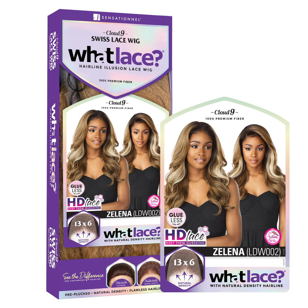 Sensationnel What Lace Zelena balayage and flamboyage options add dimensional color.