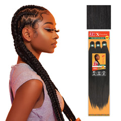 Sensationnel X-pression braiding hair 58 inch for box braids and protective styles