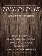 Sensationnel X-pression med brown color option on display.