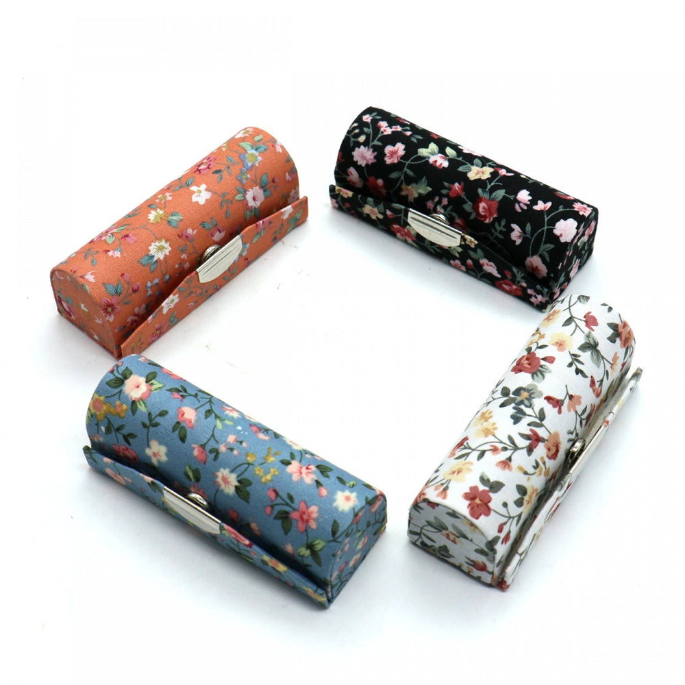 SenseYo multicolor floral pattern adds elegant detail to makeup kit