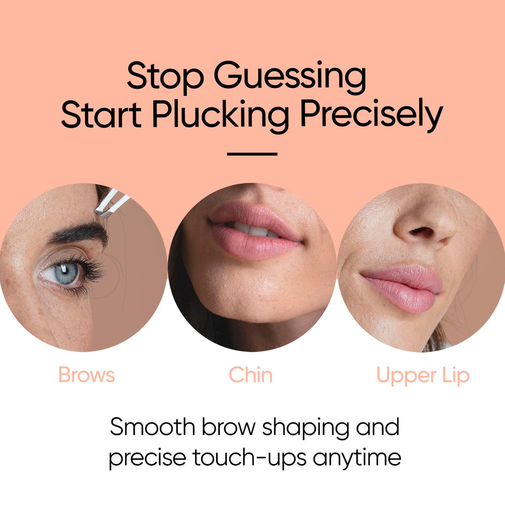 Compact Sensica tweezers ideal for travel and outdoor grooming.