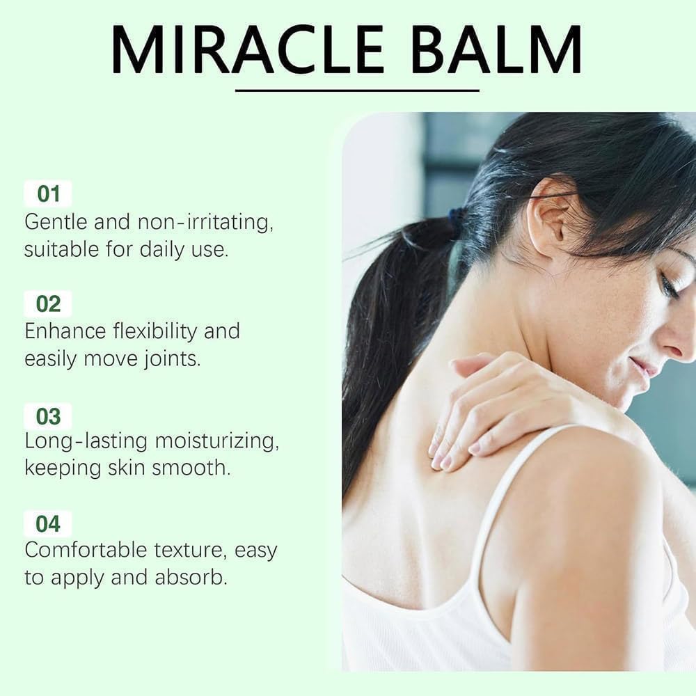 Senzion Miracle Balm, ideal para zonas externas como brazos y piernas.