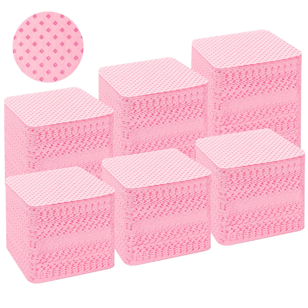 Seonggong lint-free nail wipes close-up showing 540-piece pack for polish removal.