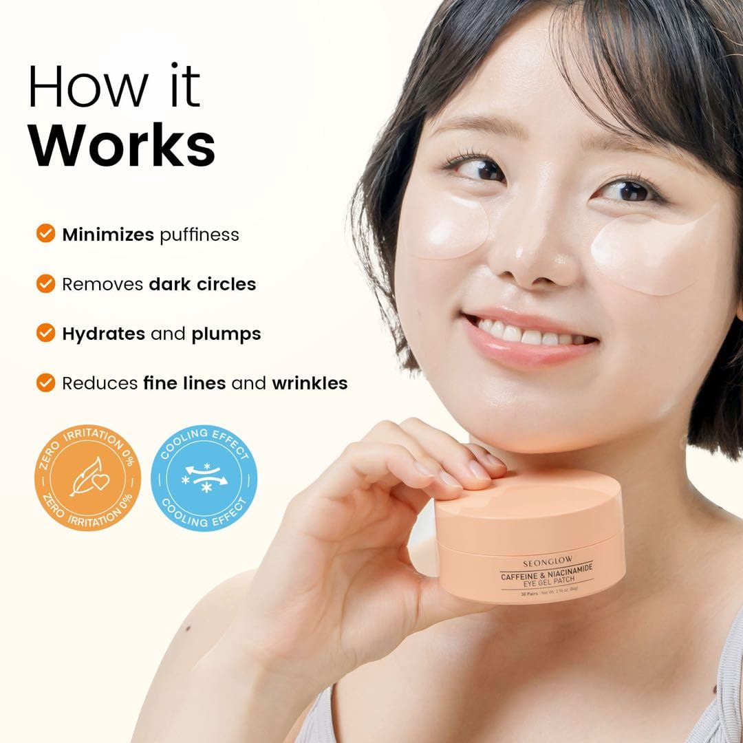 Fórmula SEONGLOW coreana para cuidado diario de ojos.