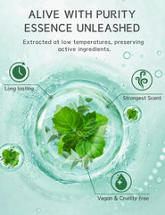 SEONNIX time-release technology provides prolonged aroma without overwhelming the senses.