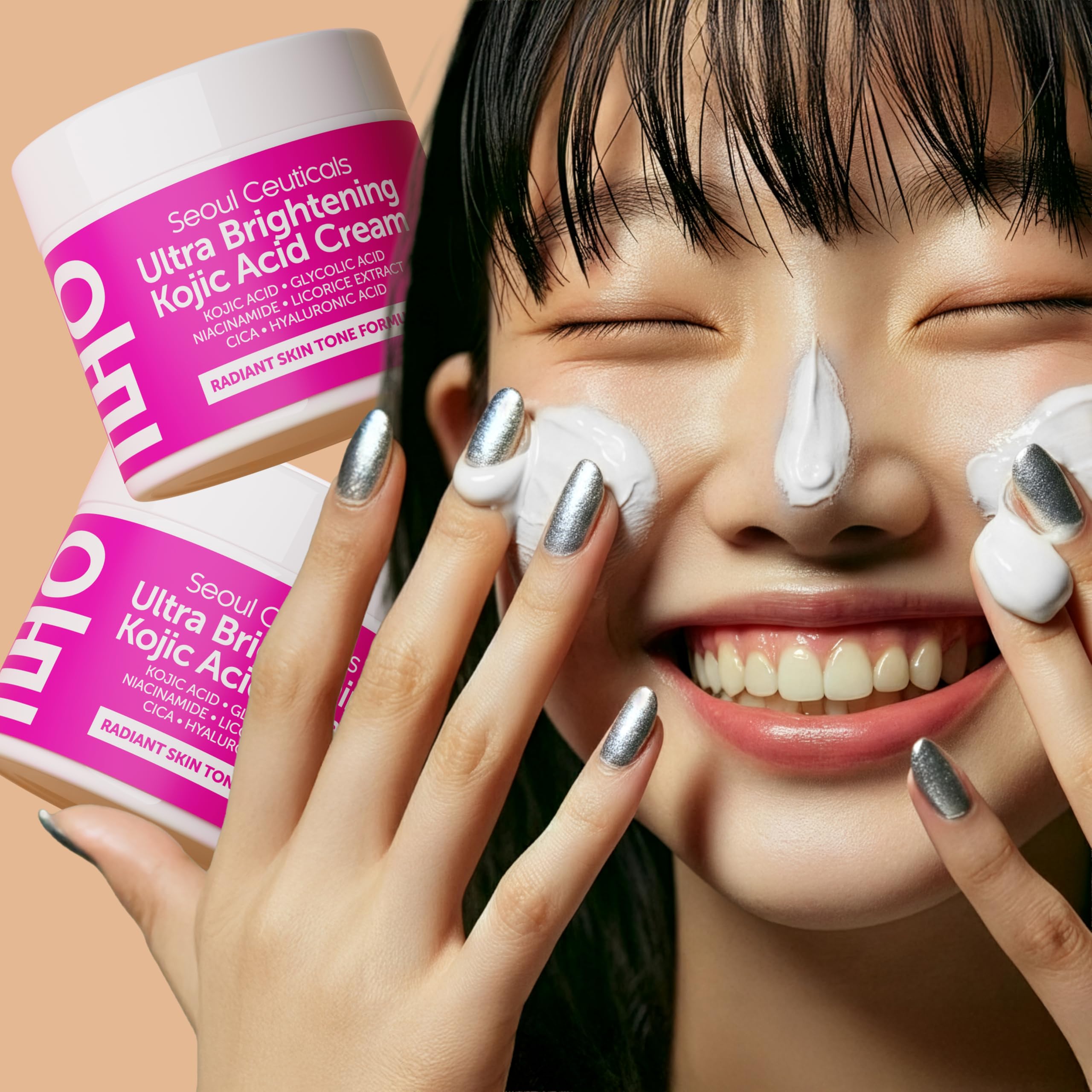 SeoulCeuticals crema absorción rápida tras la aplicación.