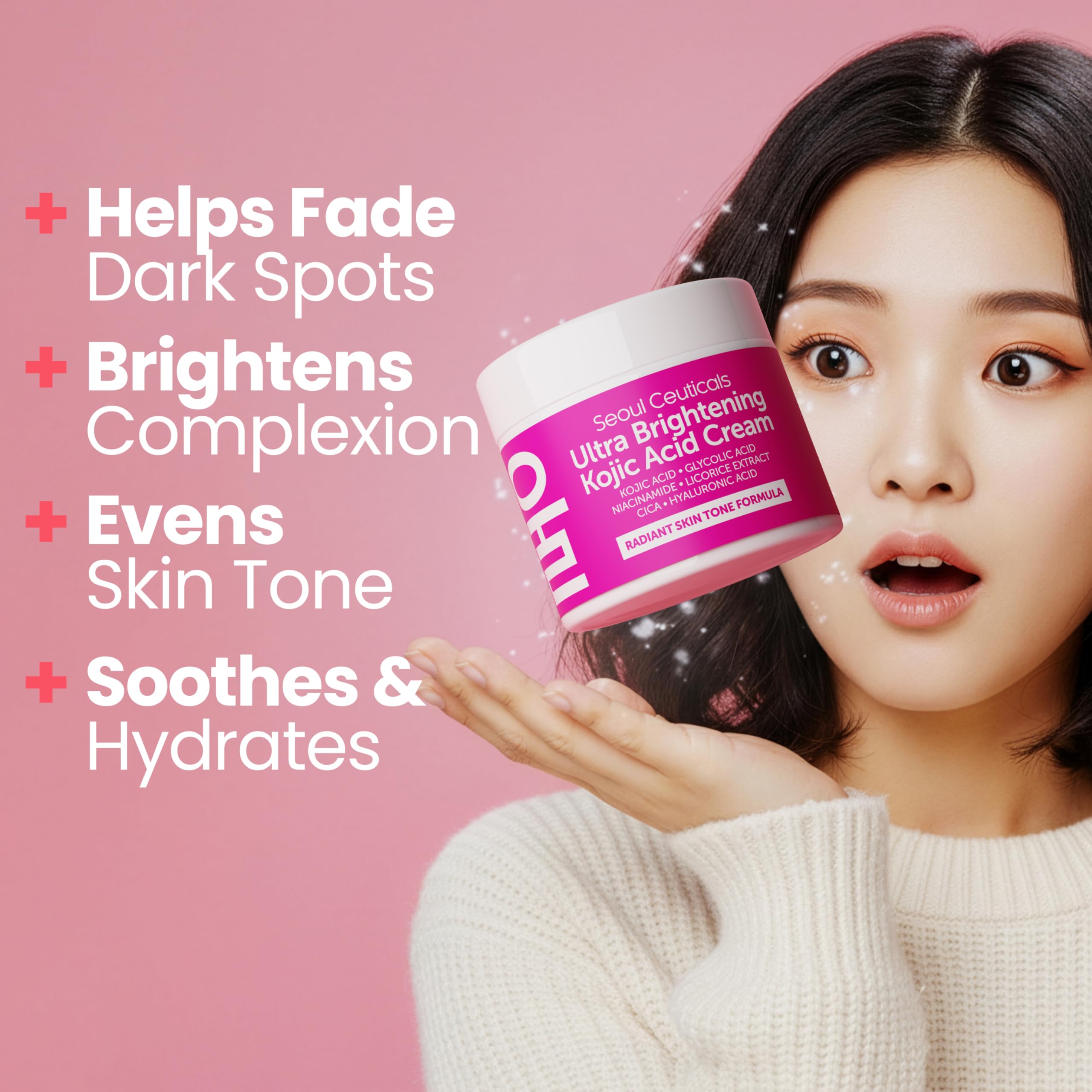SeoulCeuticals crema ácido glicólico exfoliación suave.