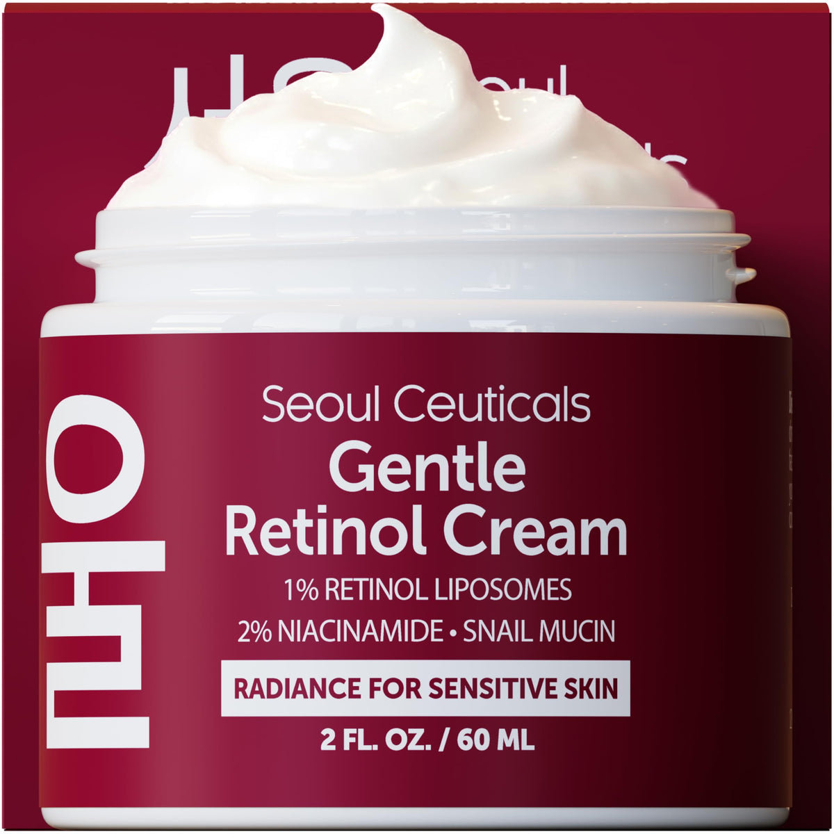 SeoulCeuticals crema nocturna con retinol y mucina para piel descansada