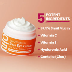 Embalaje libre de crueldad de SeoulCeuticals para cuidado ético de ojos.