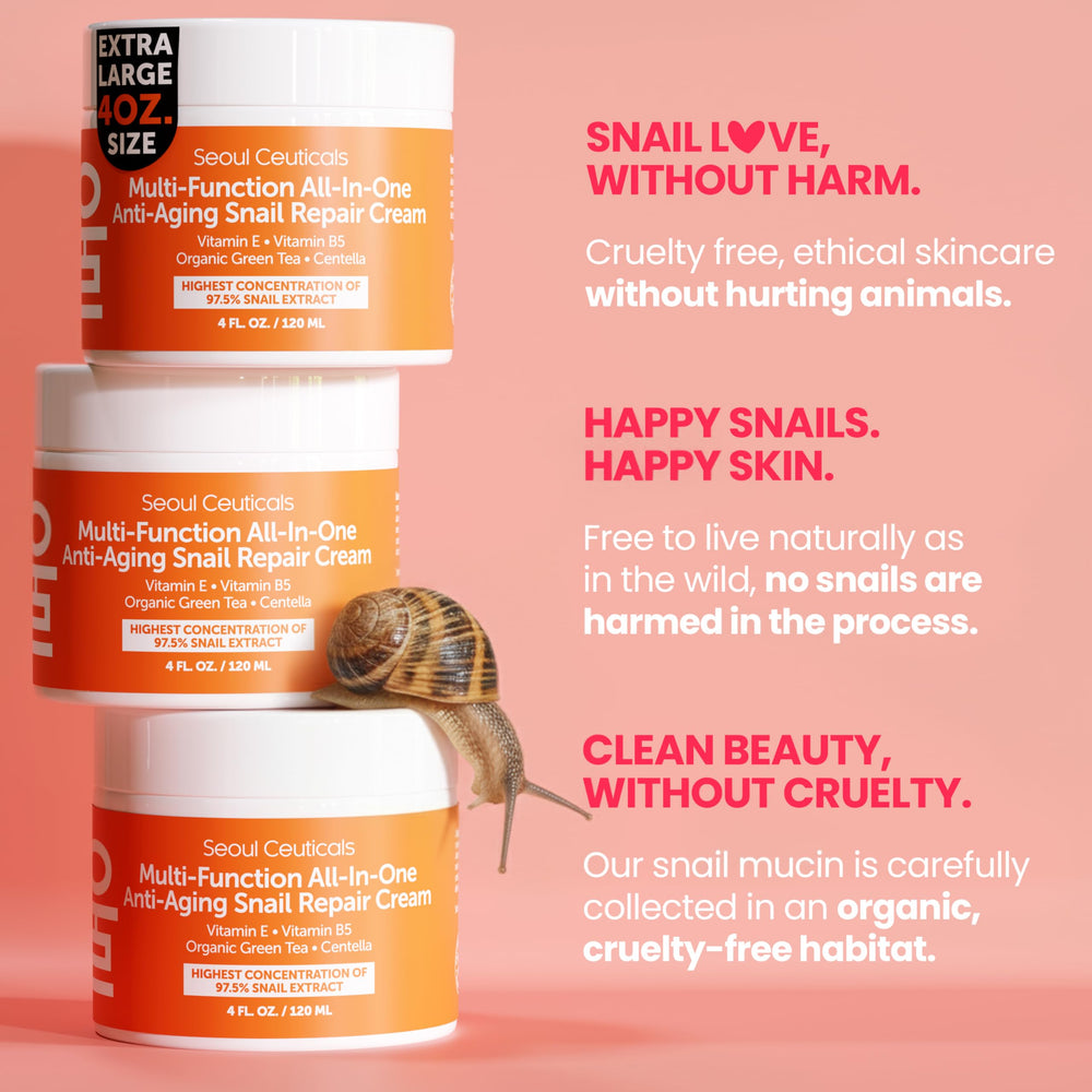 Nourishing blend in SeoulCeuticals cream with shea butter, aloe, jojoba, vitamin E.
