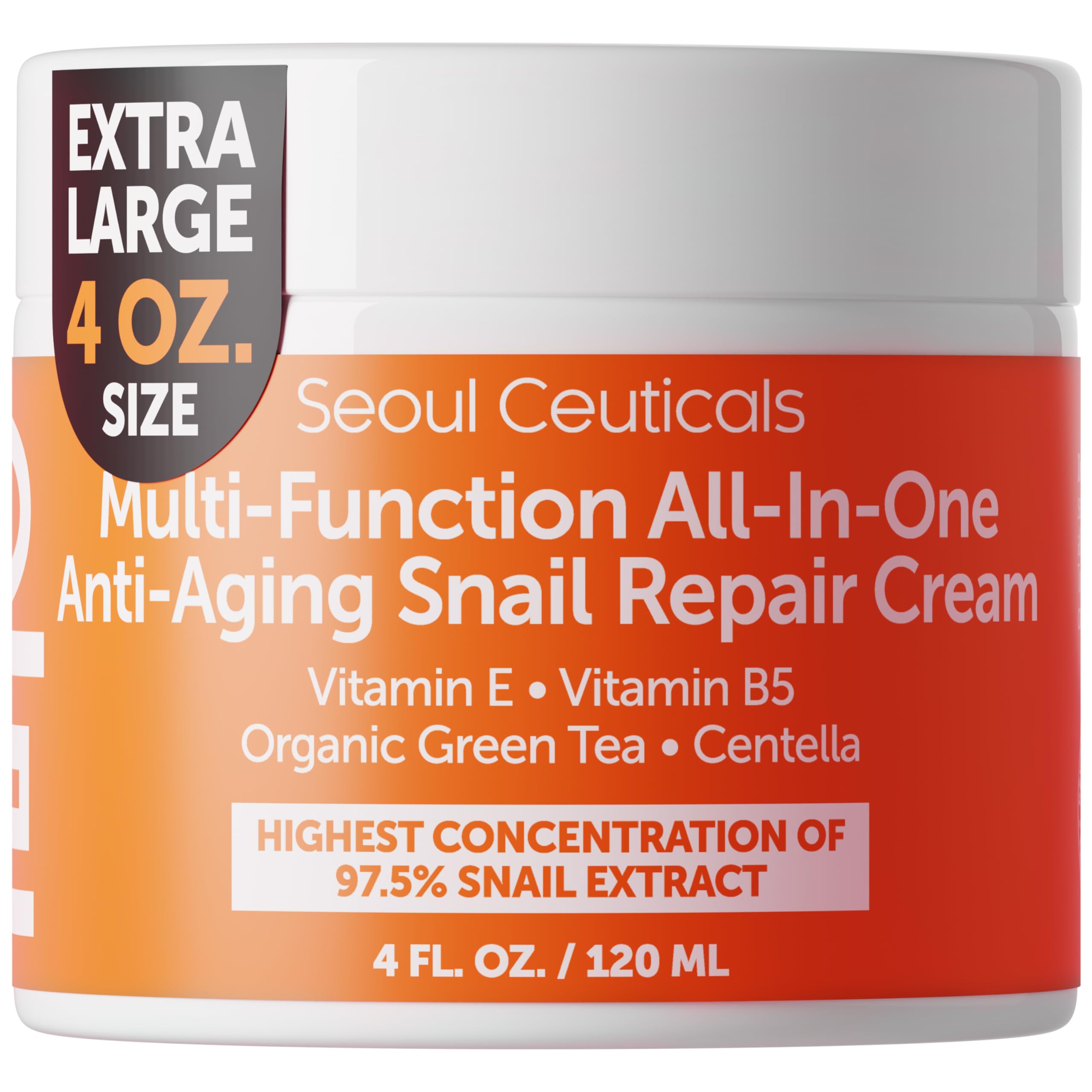 SeoulCeuticals snail mucin 97.5% bottle highlights potent hydration potential.