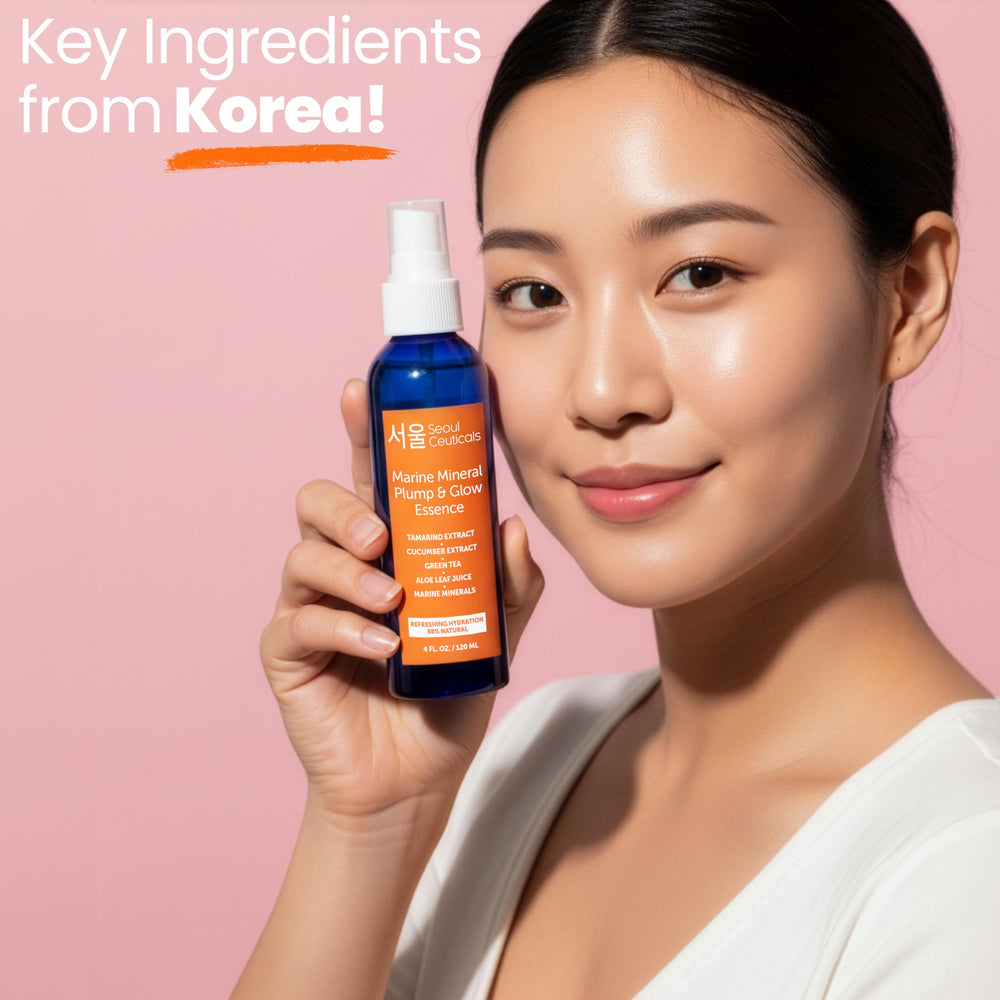 SeoulCeuticals Toner botella para uso diario en rutina de cuidado.