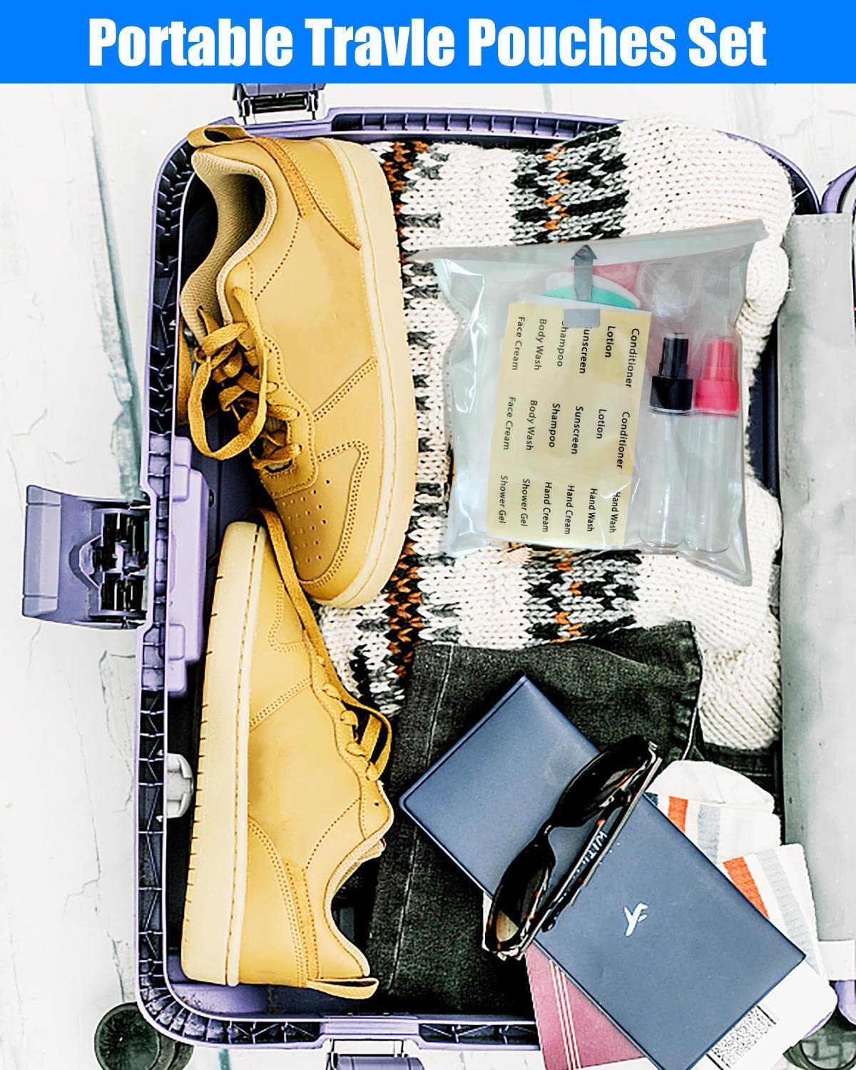 SEQUHITKU 17-pack compact and lightweight travel solution
