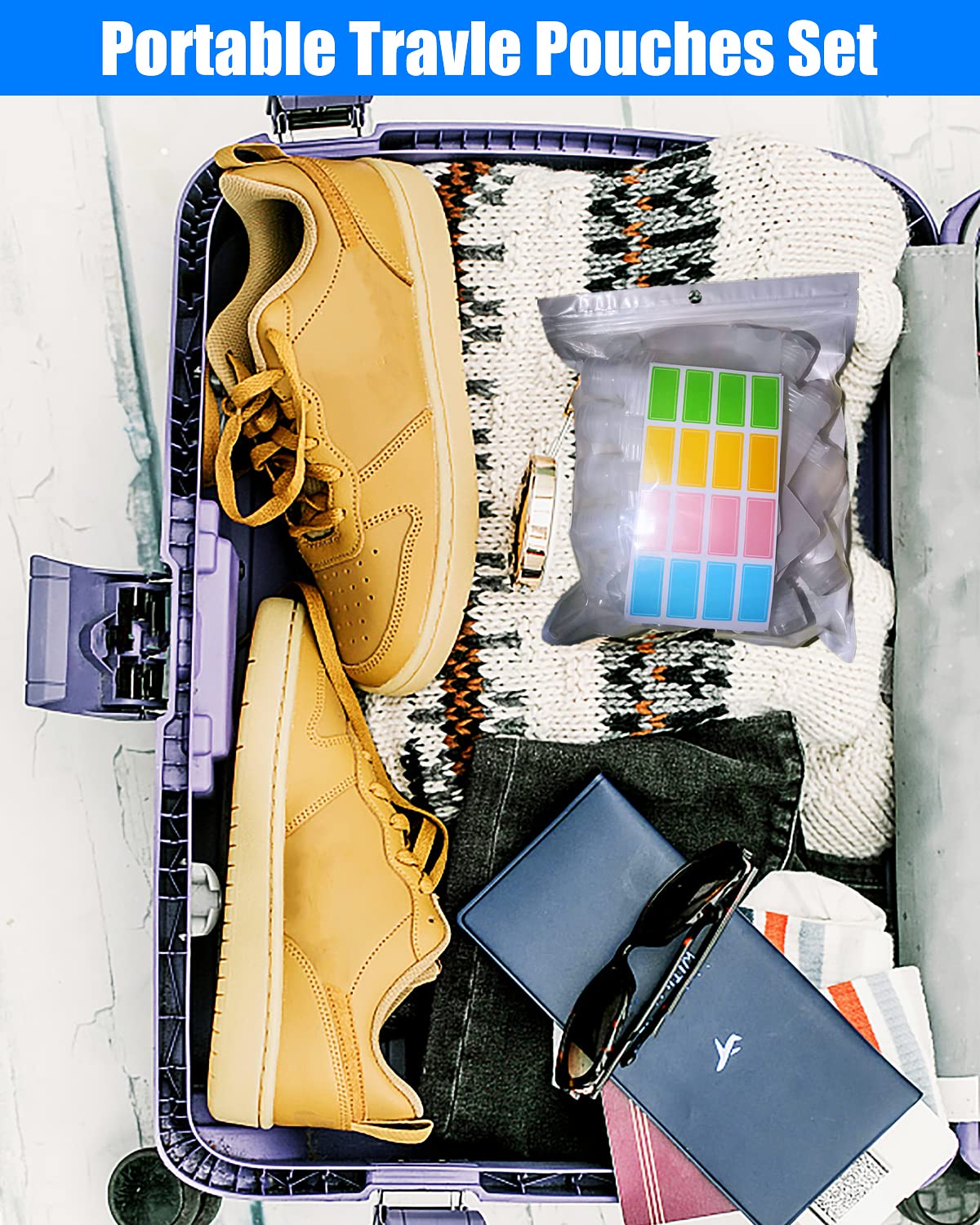 SEQUHITKU stand-up pouches save space and prevent spills in luggage