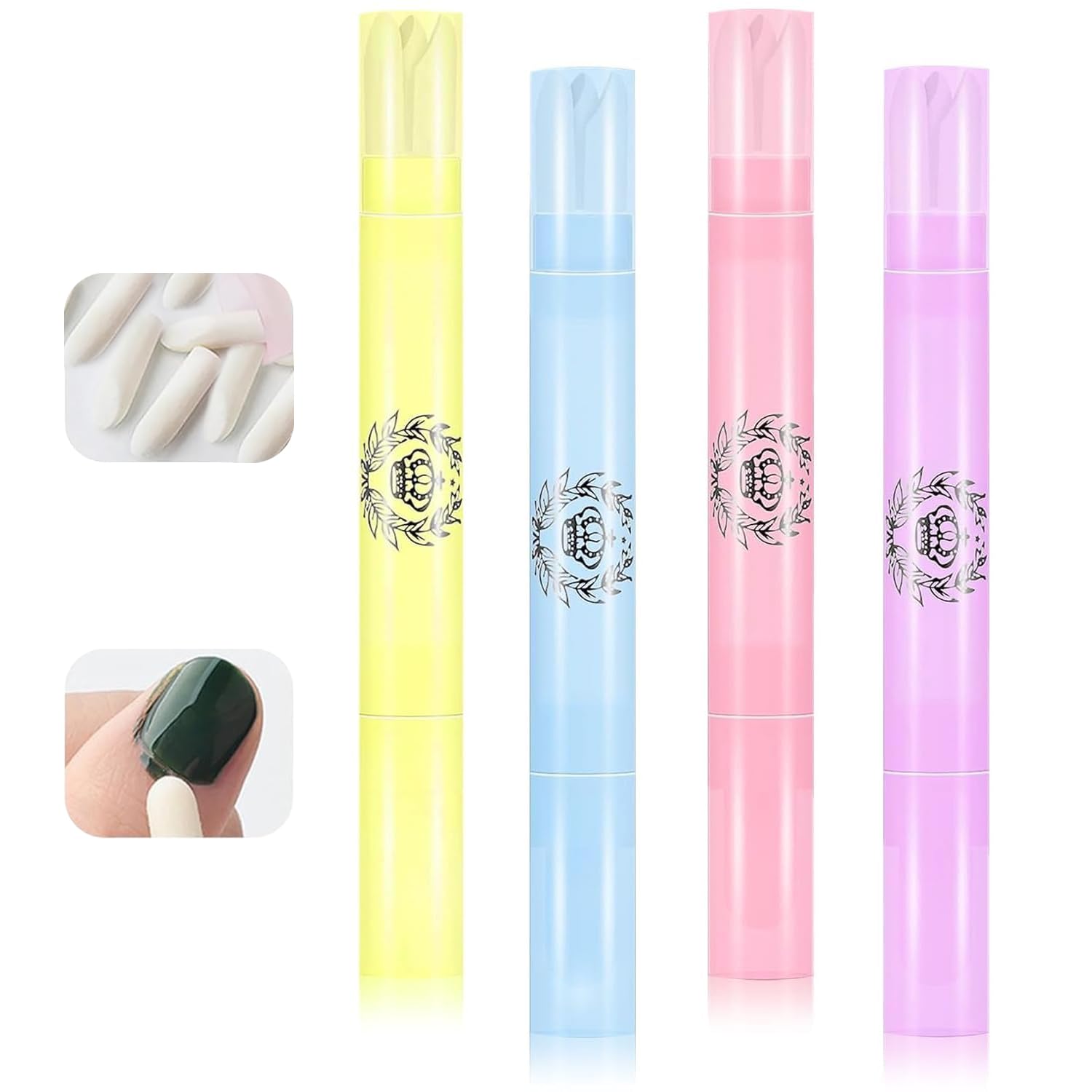 SERADIOO Corrector Esmalte Uñas, conjunto completo para retoques precisos.