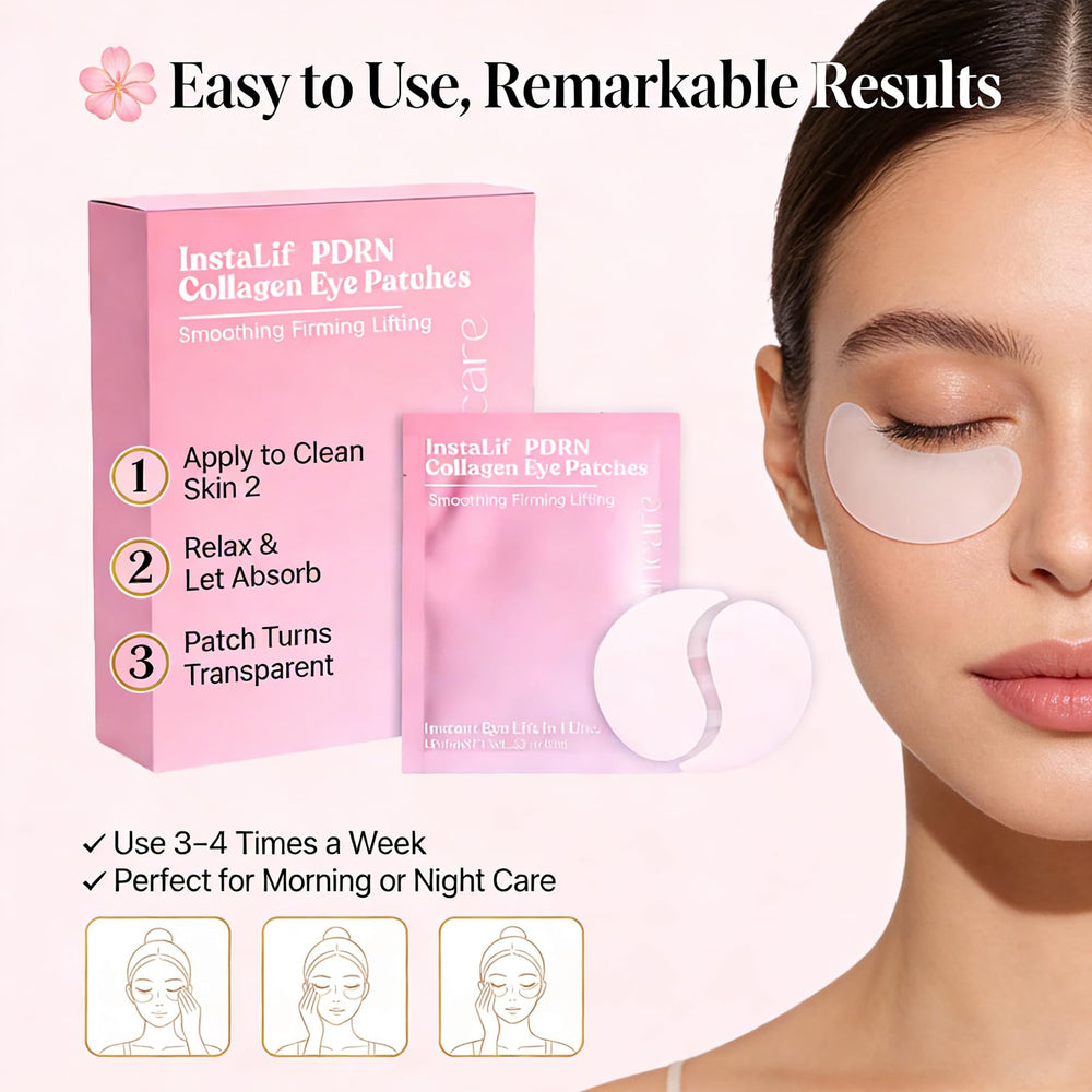 Contorno ocular más cuidado con Serene Skincare parches hidrogel