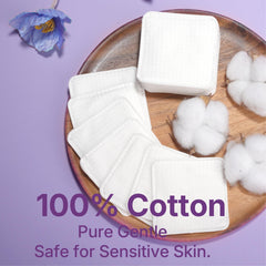 Serenorch packaging box keeps cotton pads hygienic and ready.