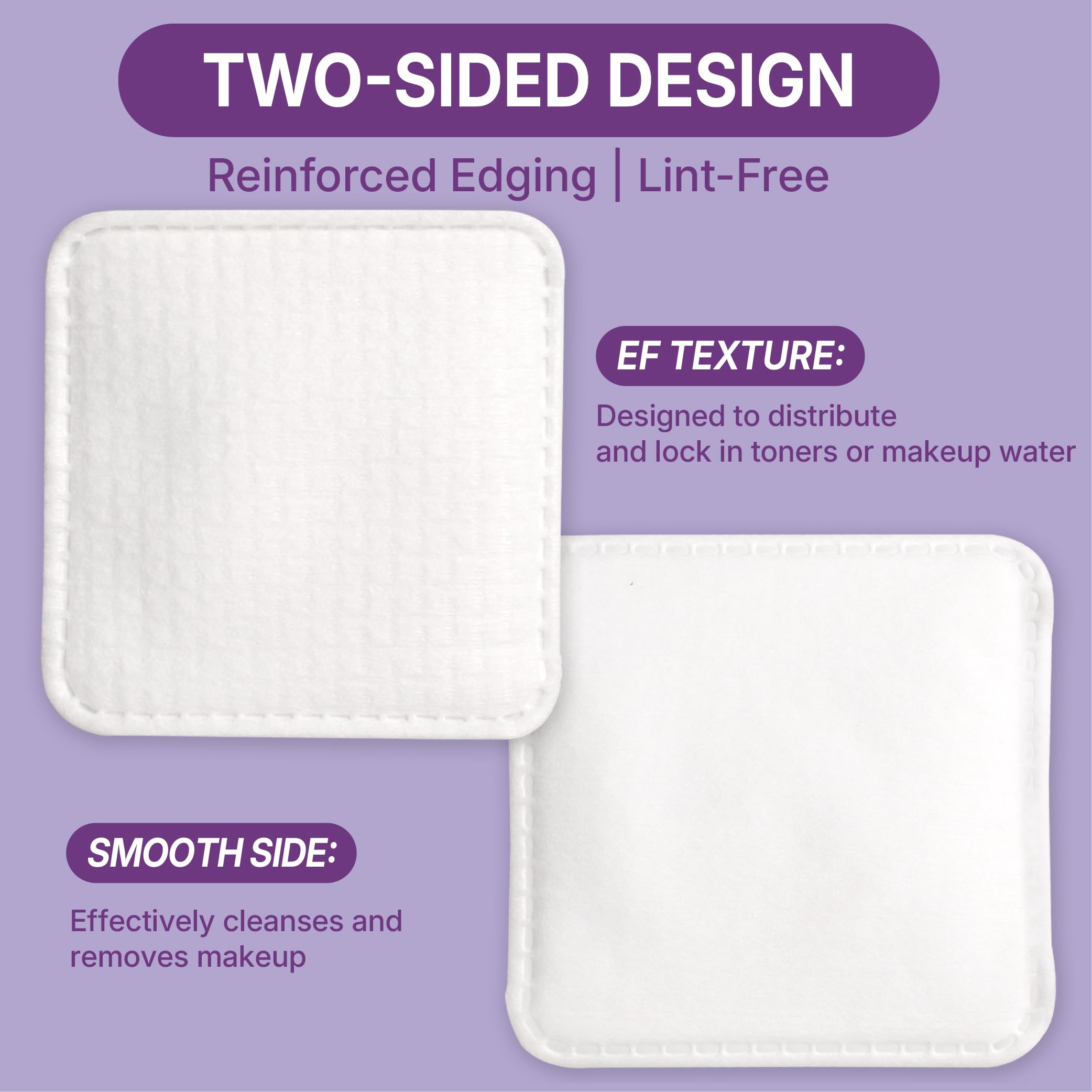Serenorch hypoallergenic cotton pad soft for sensitive skin.
