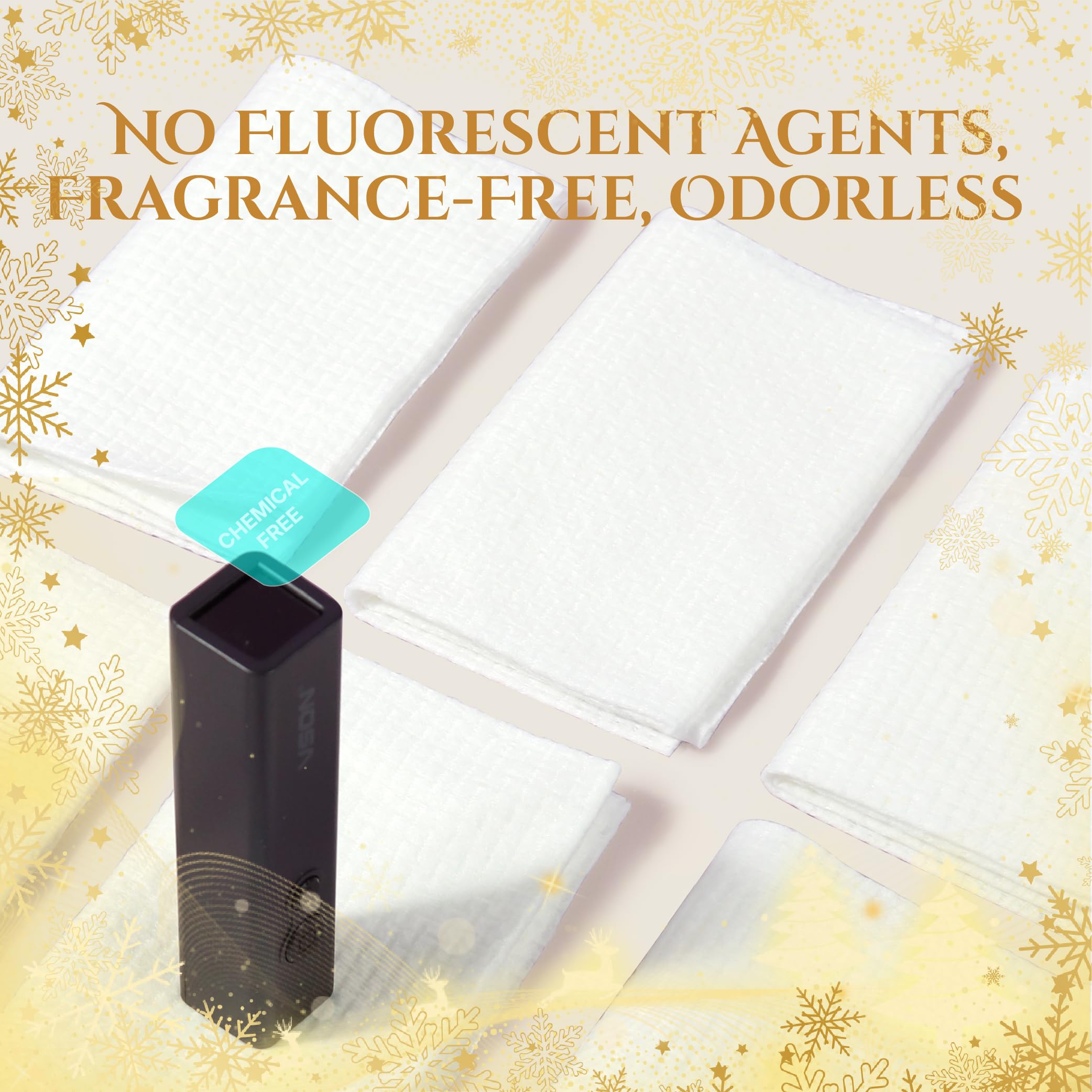 Gentle, fragrance-free wipes suitable for sensitive skin and daily routines.