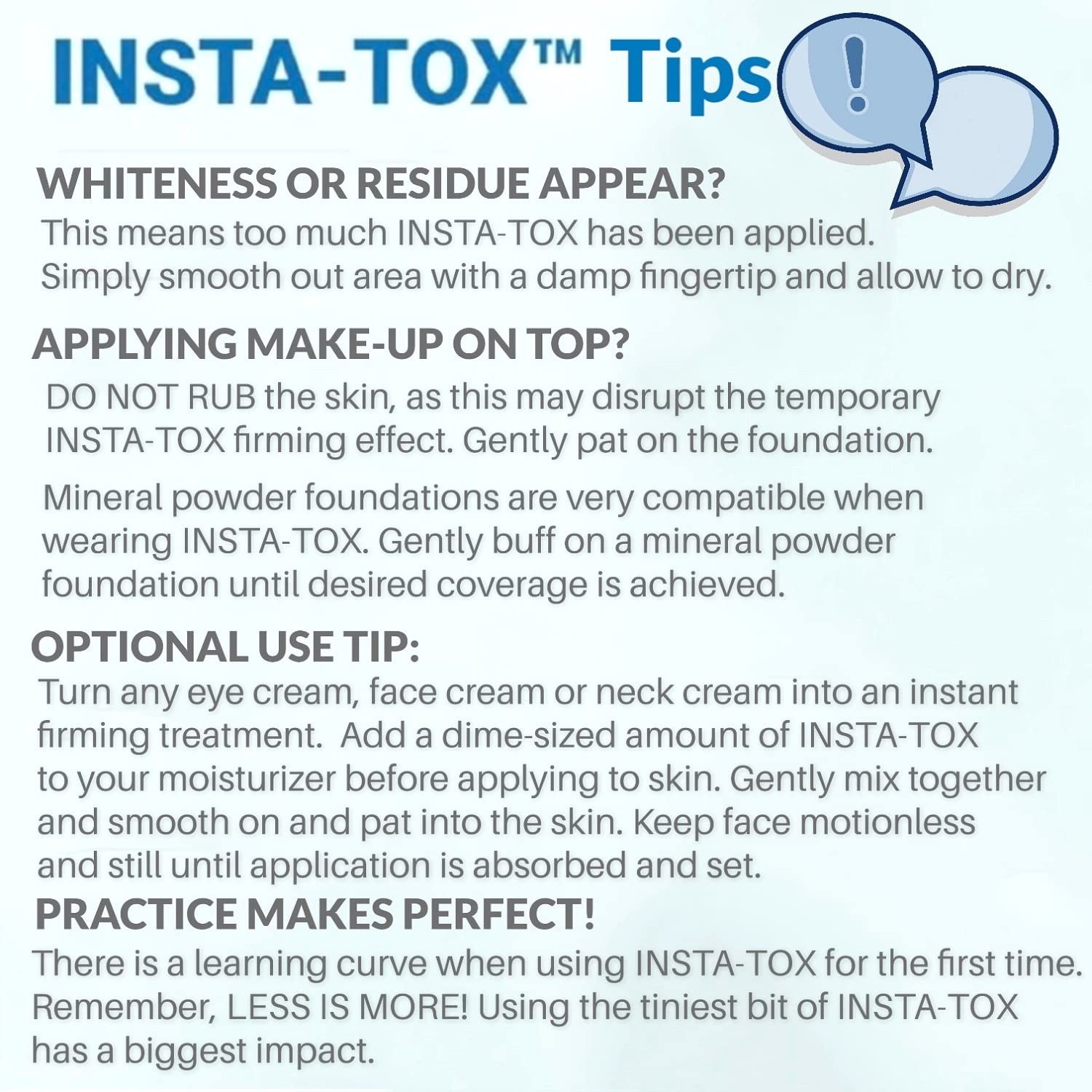 Serious Skincare INSTA-TOX eye-area application improves crows-feet visibility