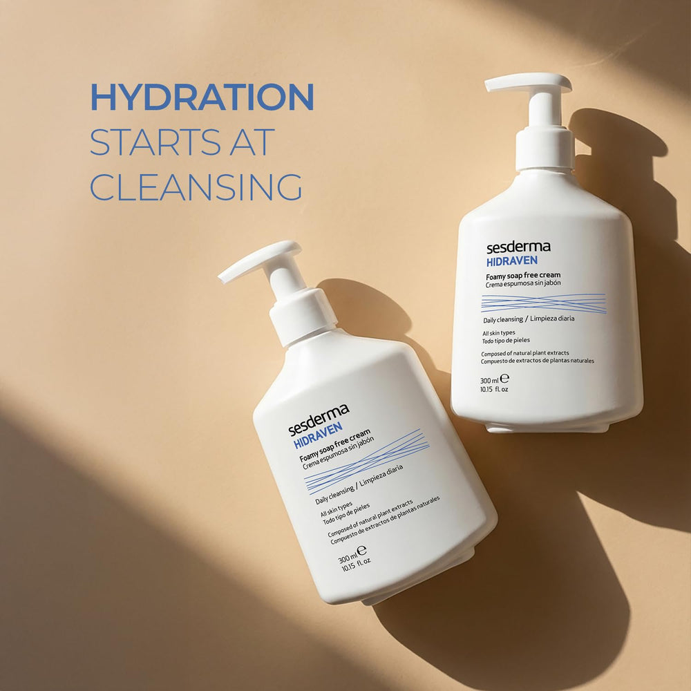 Sesderma HIDRAVEN ten point two fluid ounce packaging for travel and daily use.