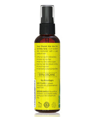 Seven Minerals Aloe Spray rapid-absorption image, quick-dry, non-sticky feel.