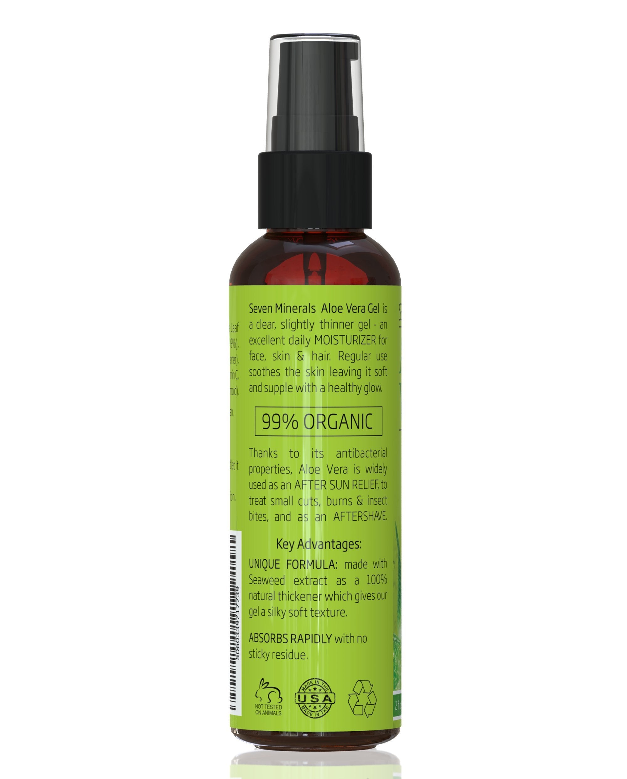 Origen Texas: aloe vera cultivada localmente para mayor calidad