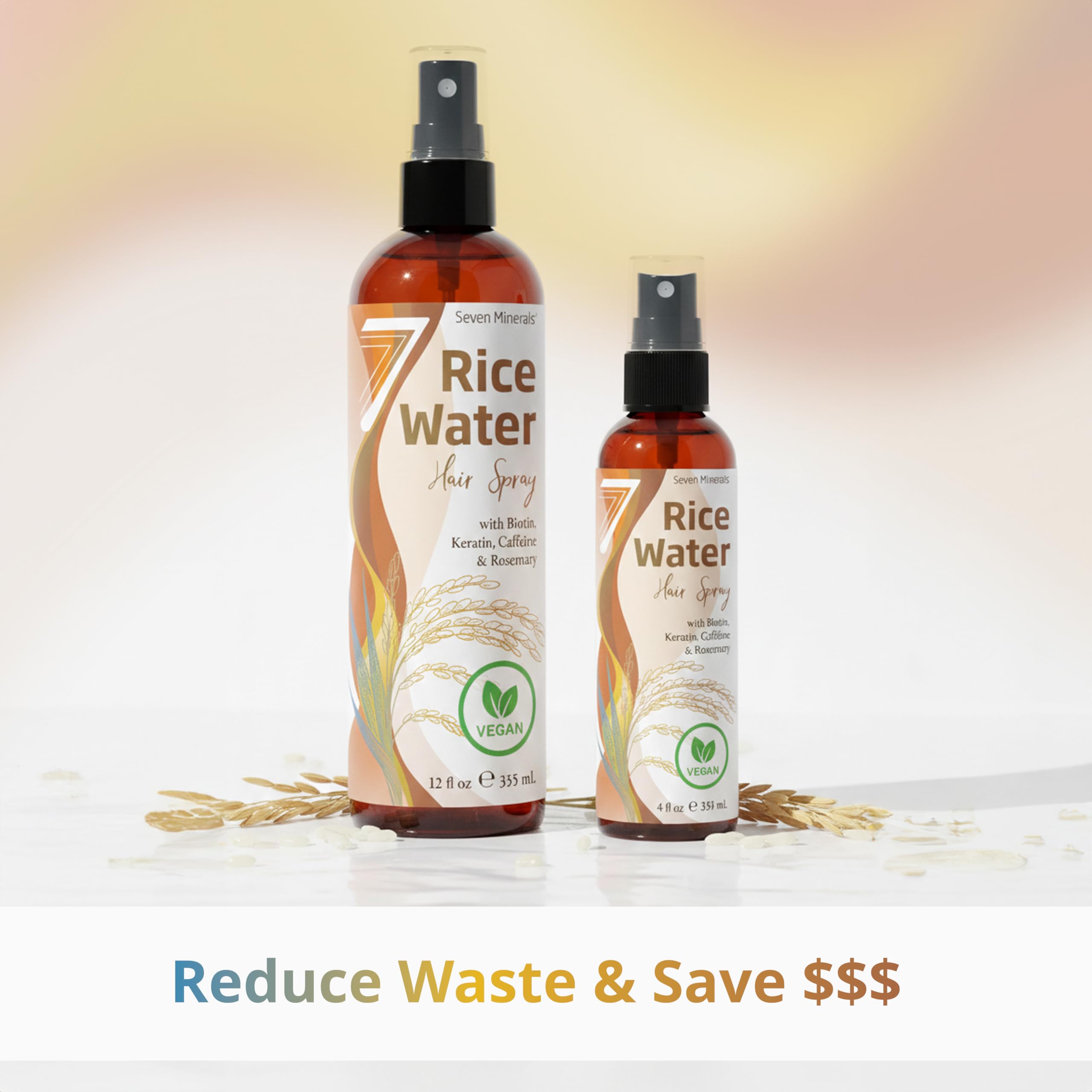 Seven Minerals Fermented rice water delivers a light feel with no oily residue.
