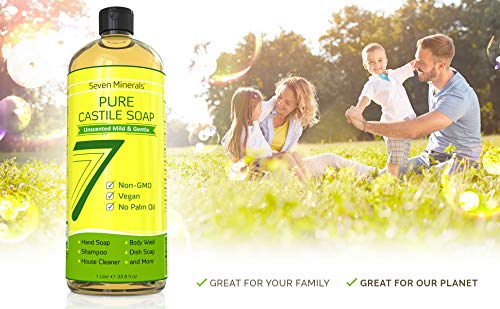 Jabón versátil Seven Minerals para cuerpo, platos y lavandería