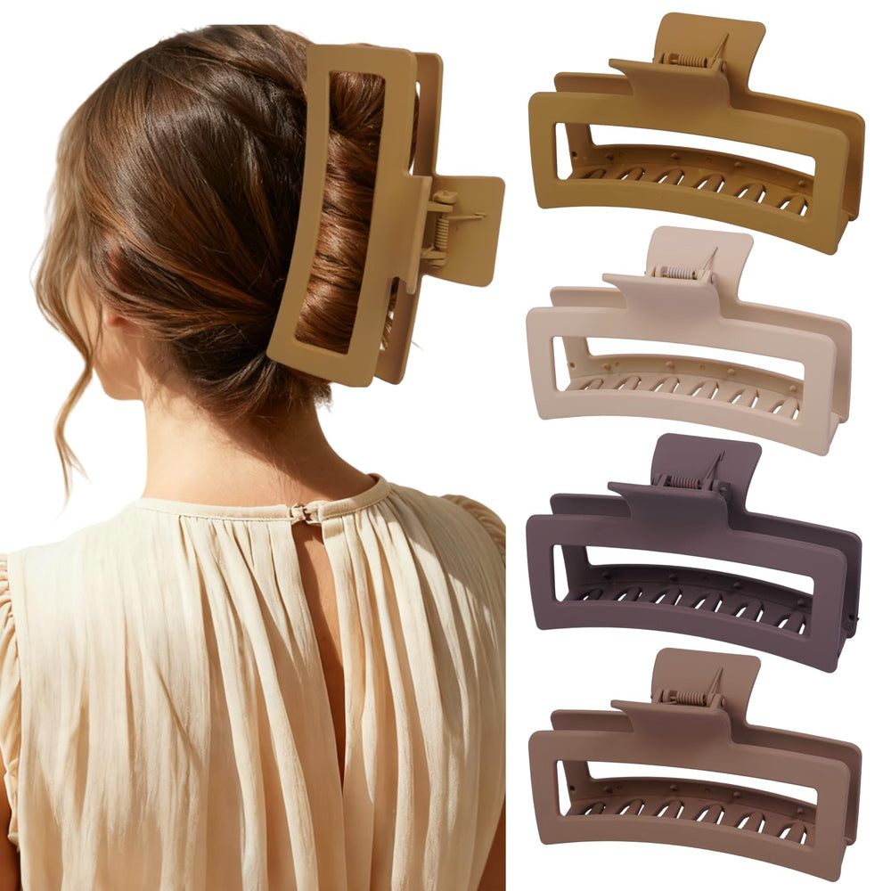 SEVEN STYLE jumbo clip grip stays secure when styling while wet or dry.