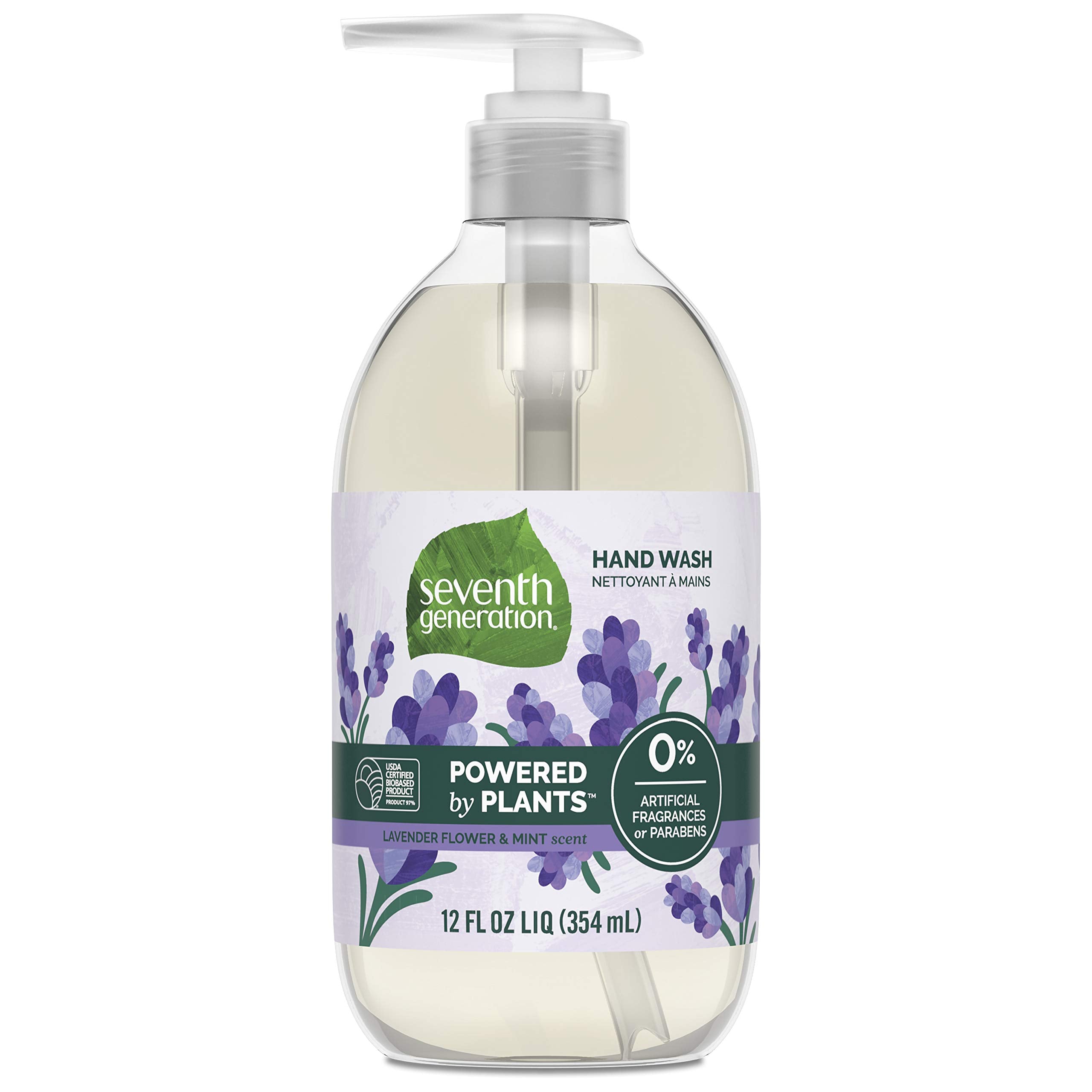 Lavender-mint scent image highlighting essential oil-derived fragrance