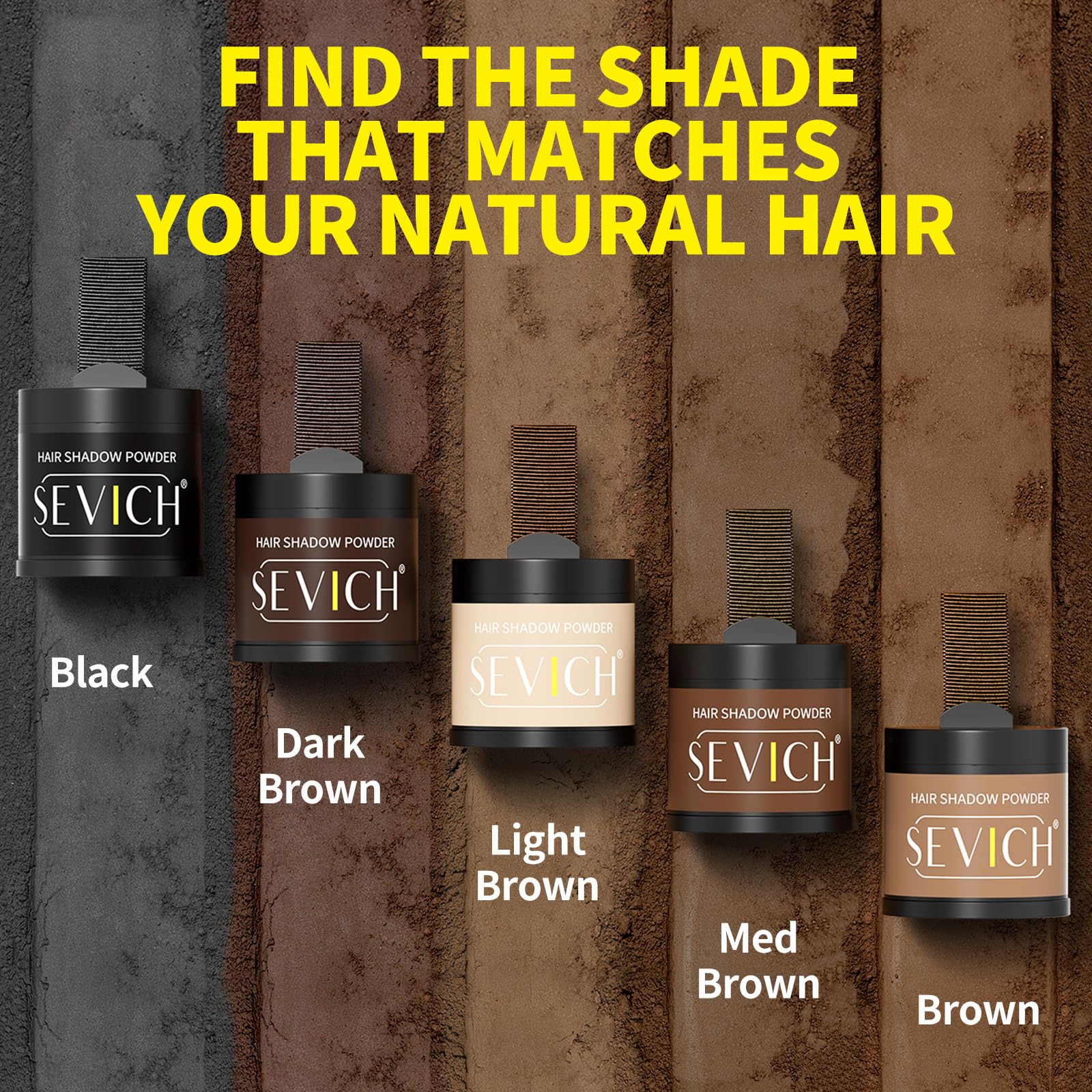 SEVICH offers five blendable shades for customizable coverage.