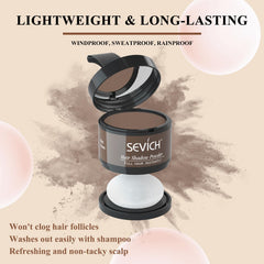 SEVICH Hairline Powder compact with mirror and puff for on the go