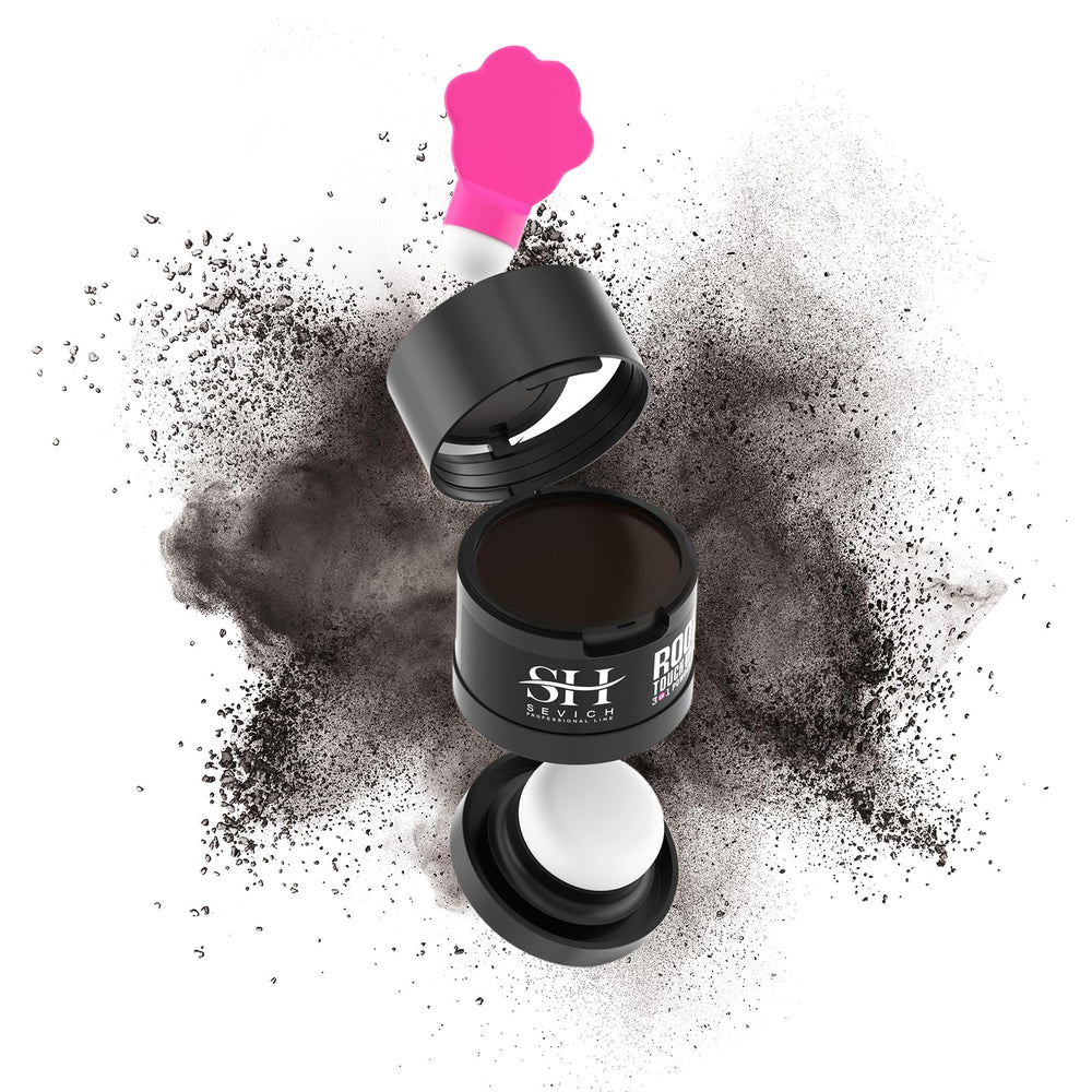 Sevich Hairline Powder compact mirror enables quick on-the-go touch-ups.