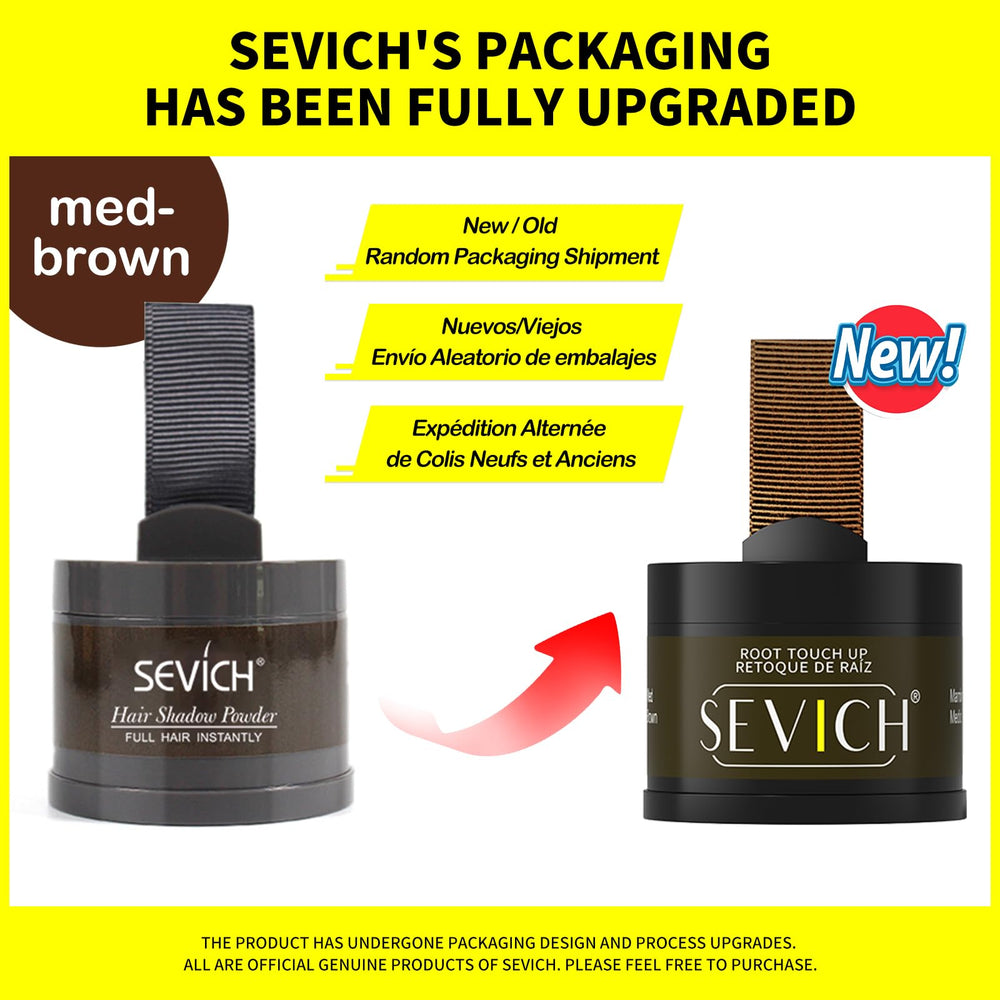 SEVICH Hairline Powder washes out easily with shampoo