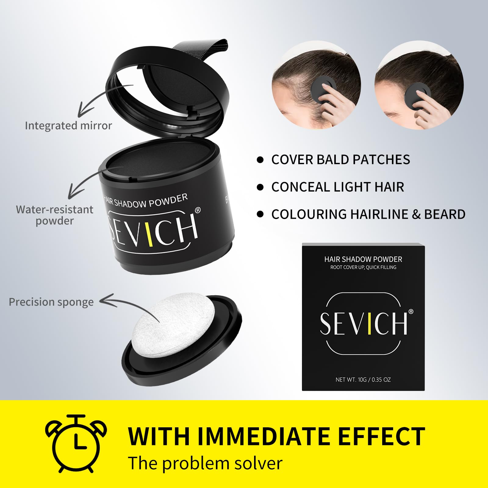 SEVICH 48h waterproof formula stands up to rain and sweat.