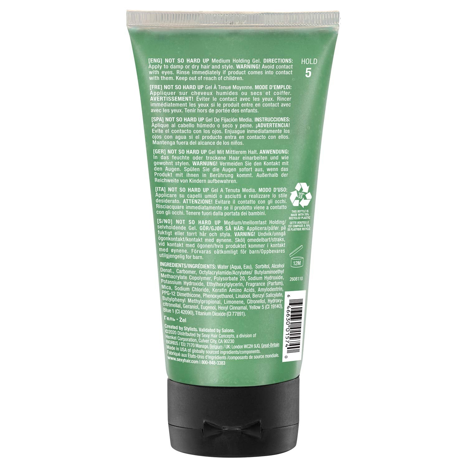 SexyHair: aplicación sobre cabello húmedo para definir estilo sin residuo.