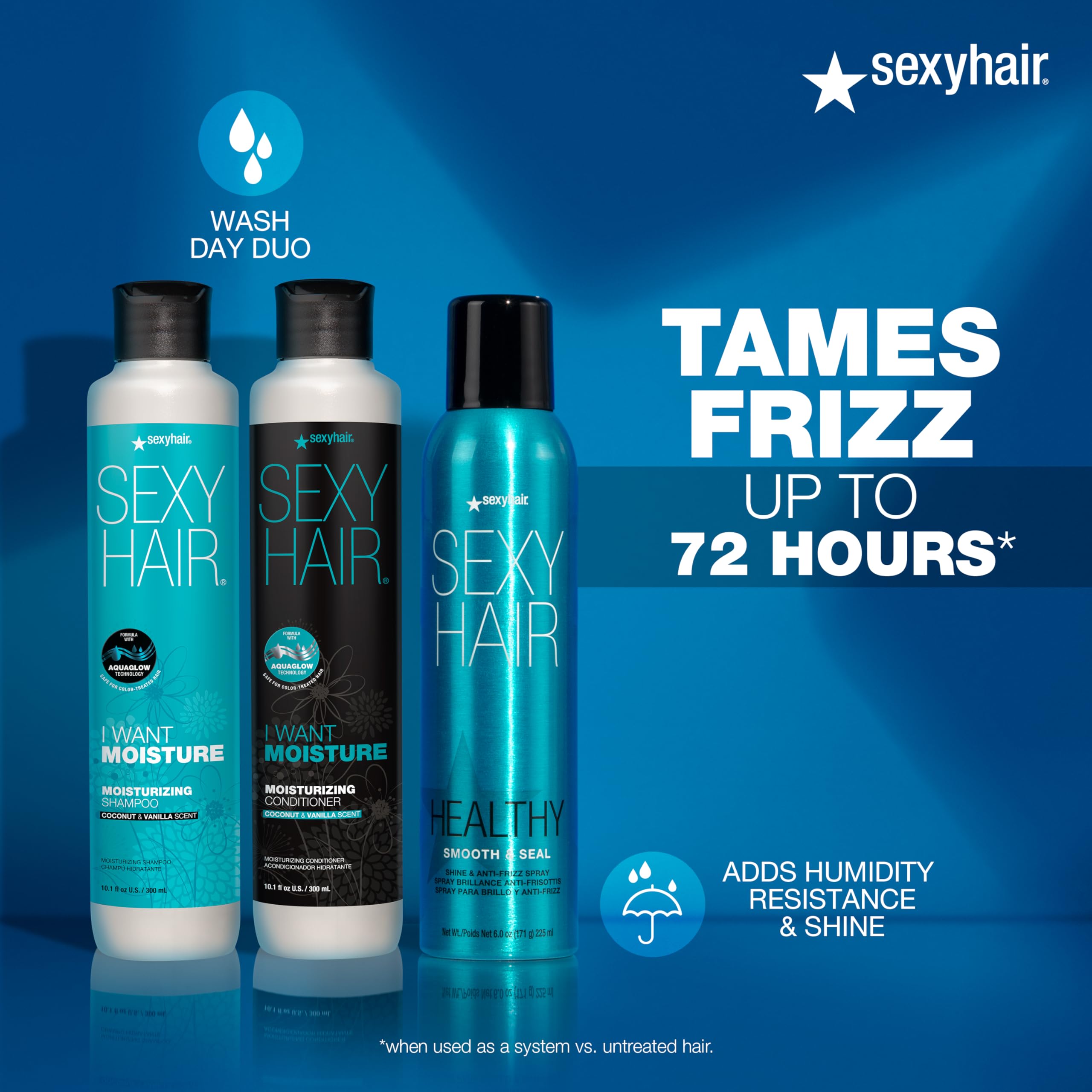 Compatible con cabello alisado químicamente y extensiones para un cuidado seguro.