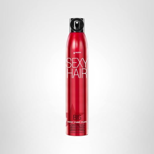 SexyHair Big Root Pump Plus packaging cap and nozzle close-up